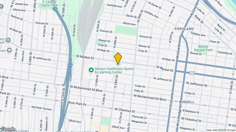 219 S 28th St Mapa y Detalles de la Ubicación