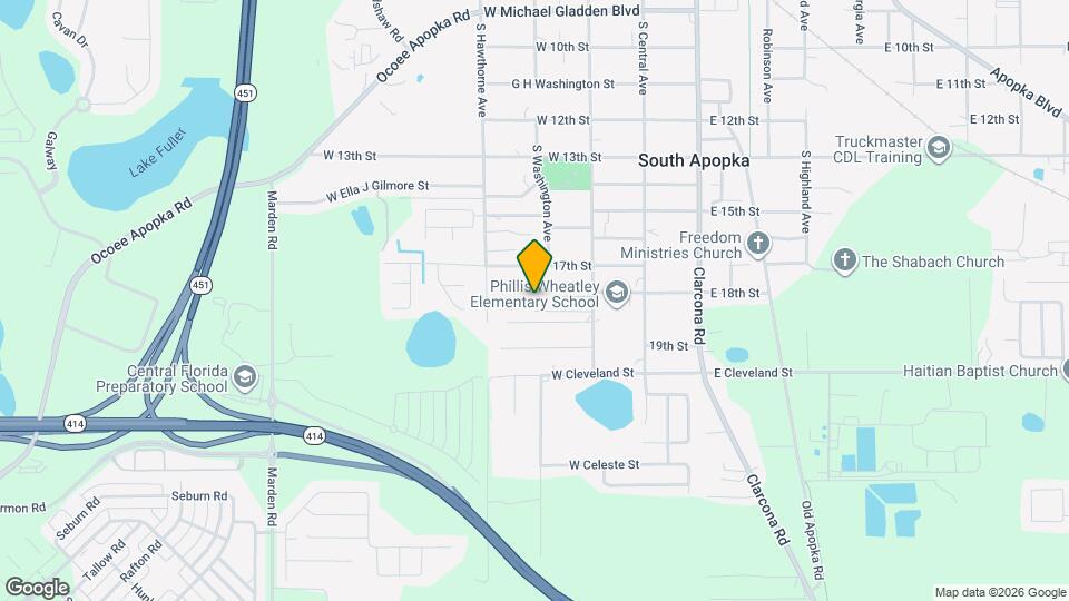 281 W 18th St Map and Location Details