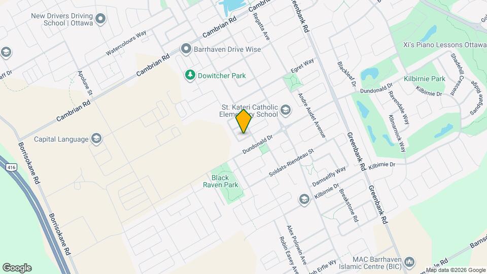 787 Mayfly Cres Map and Location Details