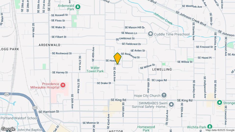 9742 SE 43rd Ave Mapa y Detalles de la Ubicación