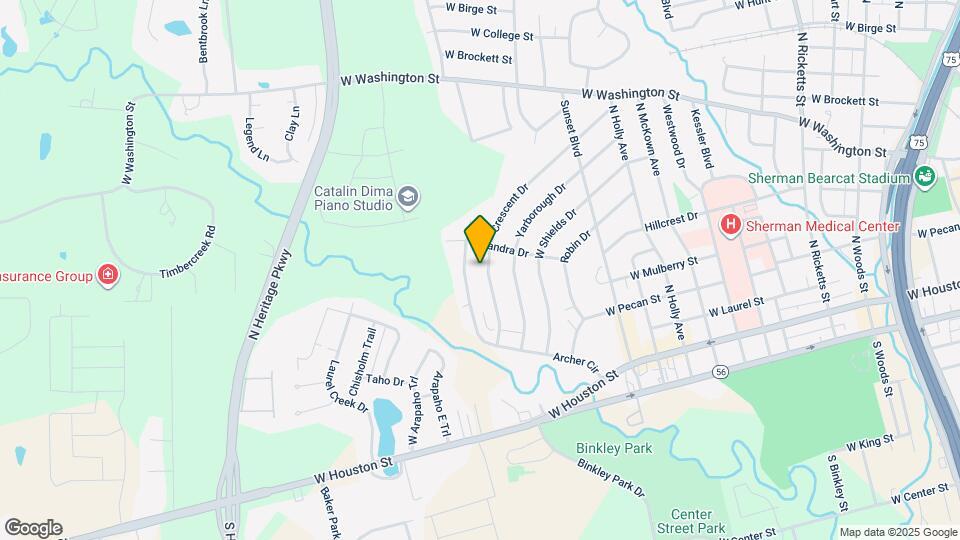 1714 Crescent Dr Map and Location Details