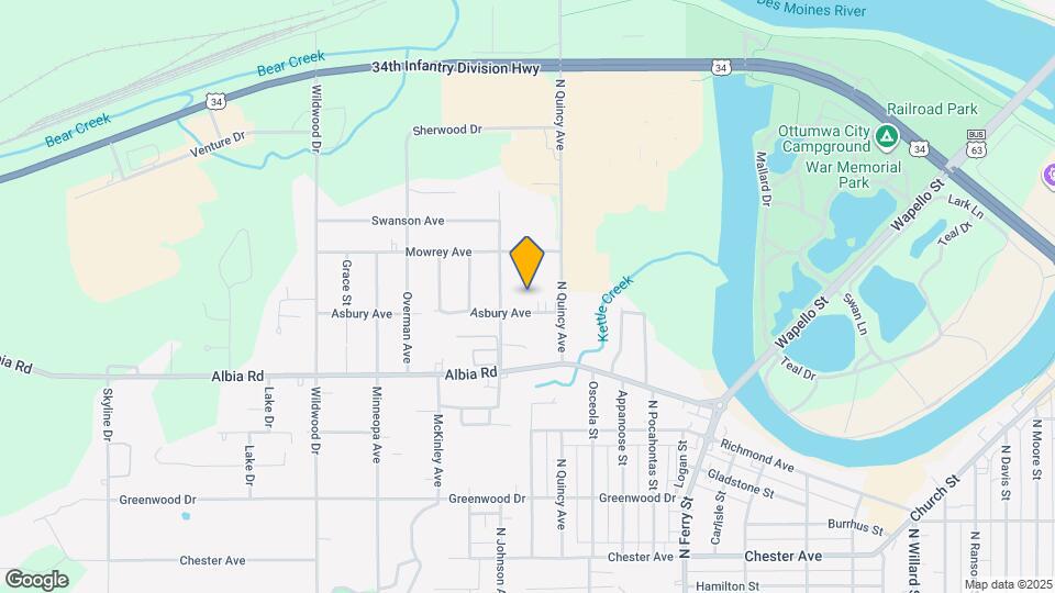 Asbury Heights Apartments in Ottumwa, IA