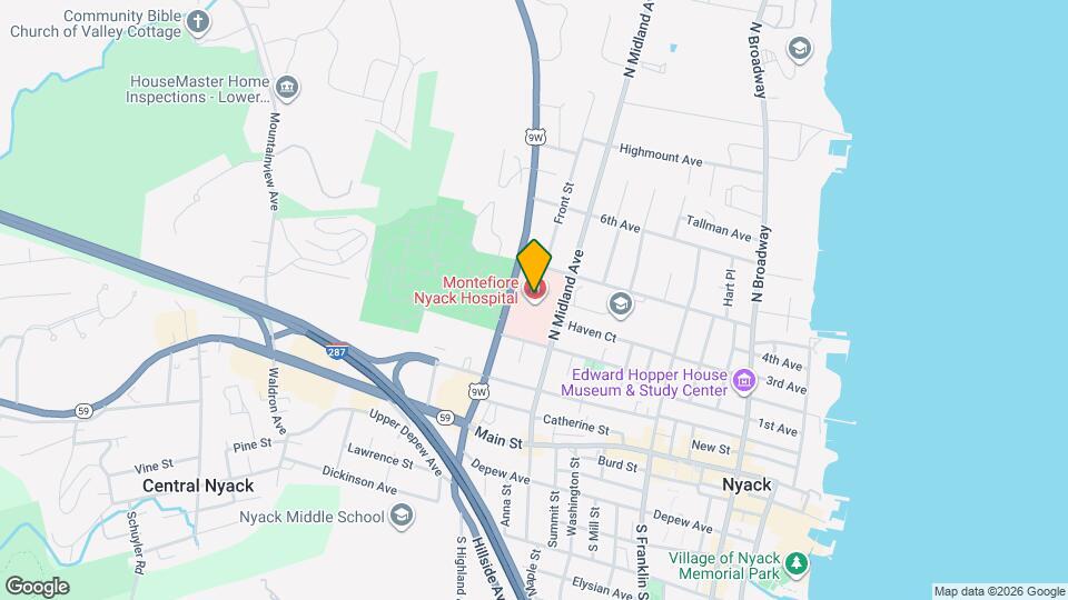 132 Depew Ave Map and Location Details