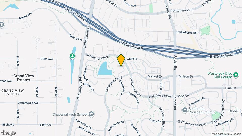9327 Branham Dr Map and Location Details