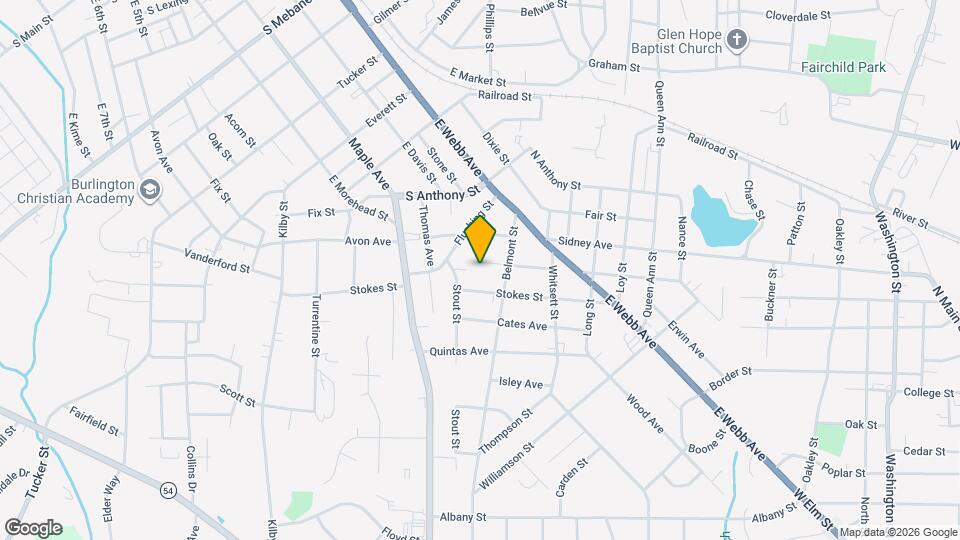 416 Cleveland Ct Map and Location Details