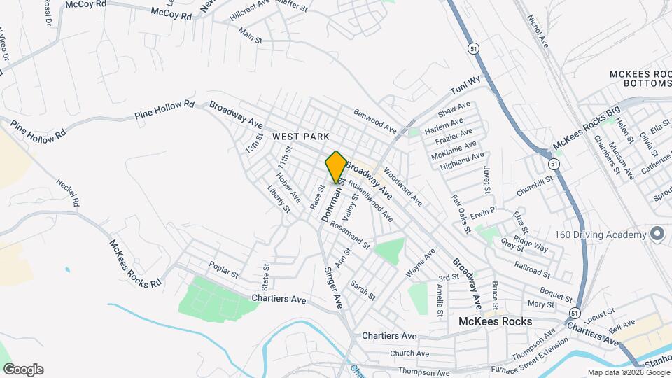 1124a Dohrman St, Unit 225 Map and Location Details