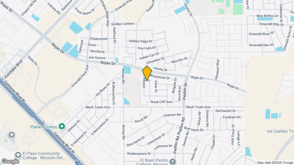 12808 Epsom Dr Mapa y Detalles de la Ubicación