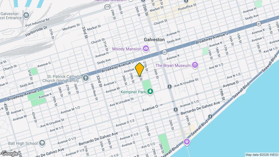 1213 28th St Map and Location Details