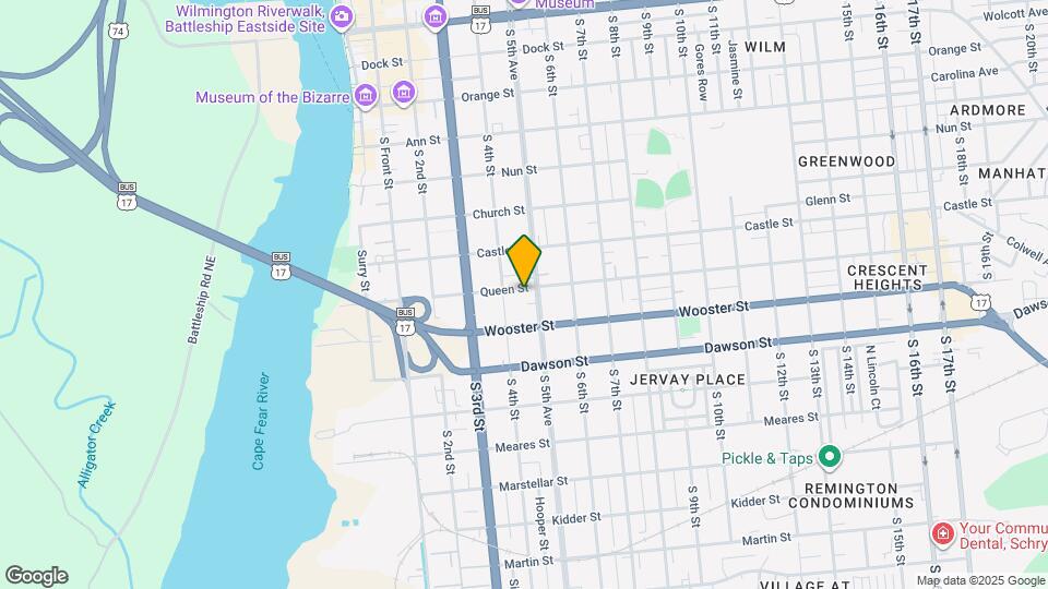 414 Queen St Mapa y Detalles de la Ubicación