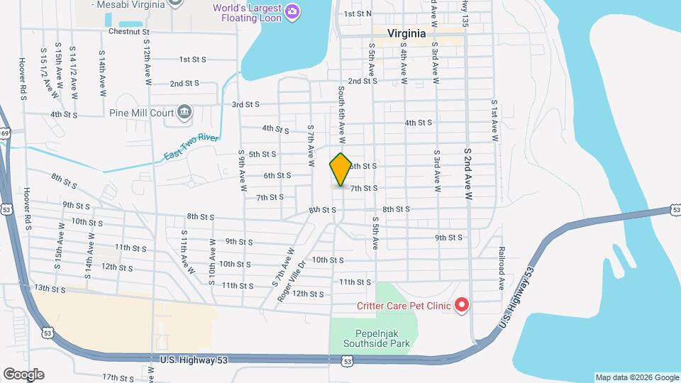 604 7th St S Map and Location Details