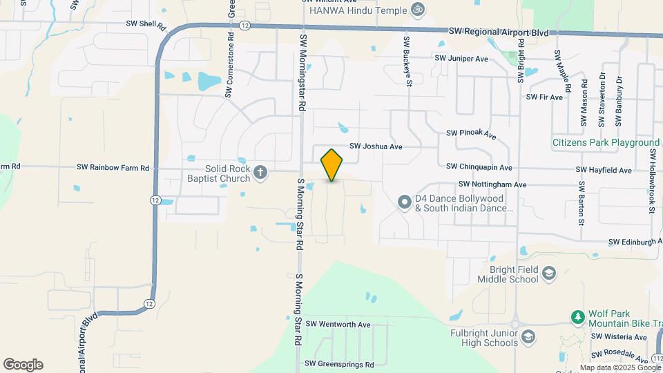 4503 SW Elderwood St Mapa y Detalles de la Ubicación