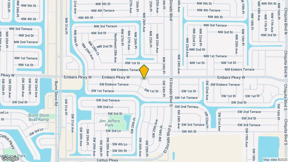 5 SW 26th Pl Map and Location Details