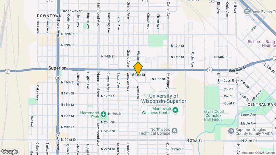 1530 Grand Ave, Unit Upper Map and Location Details