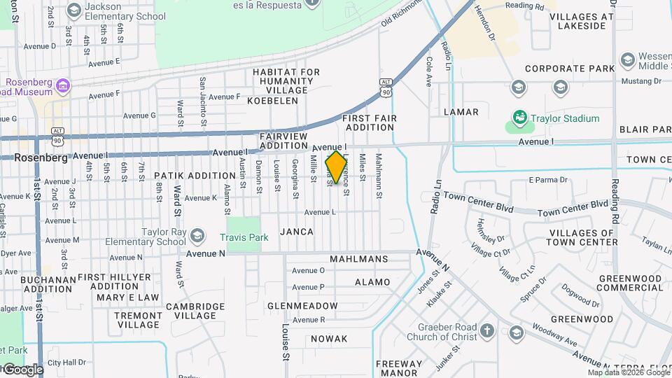 1213 Tobola St Map and Location Details