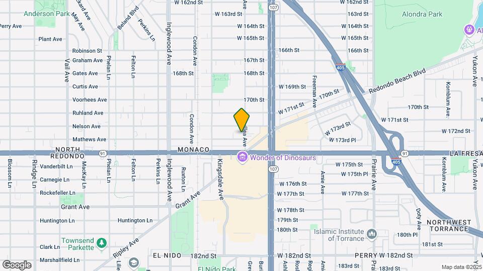4507 W 173rd St Map and Location Details