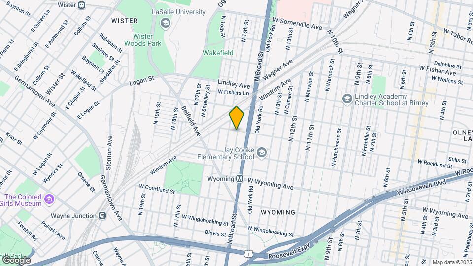 1422-1424 W Rockland St Map and Location Details