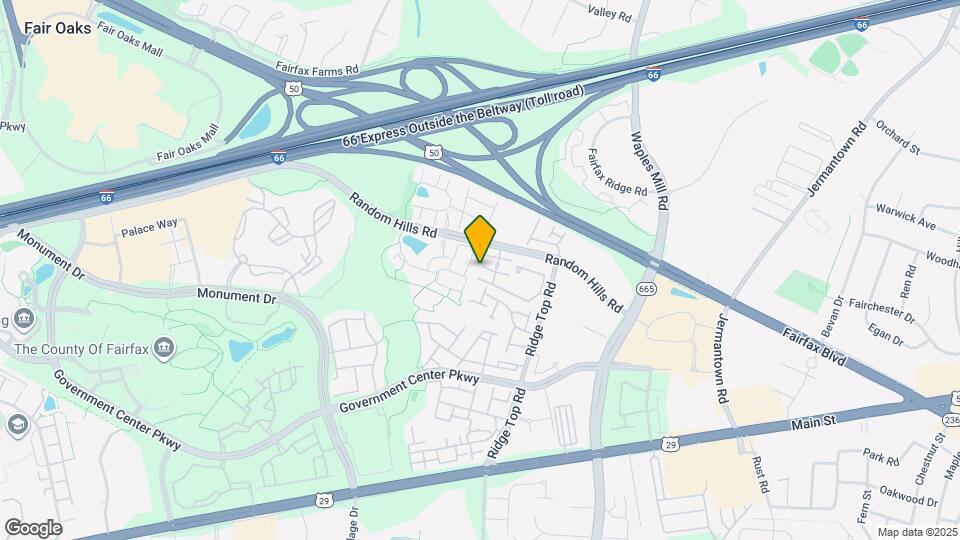 4100 Fountainside Ln Map and Location Details