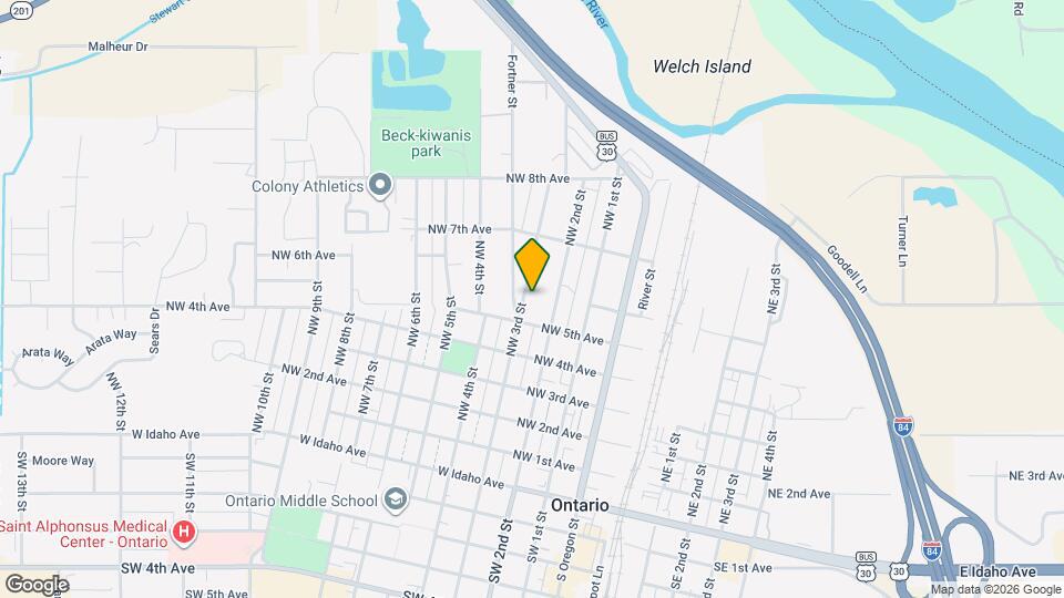 568 NW 3rd St Map and Location Details