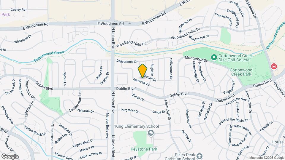 3060 Maverick Dr Map and Location Details