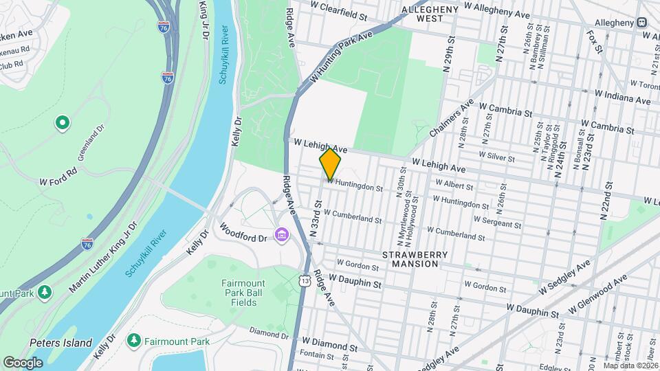 3246 W Huntingdon St Map and Location Details