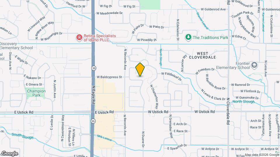 13236 W Baldcypress St Map and Location Details