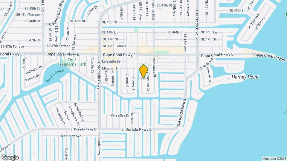 4913 Vincennes St Map and Location Details