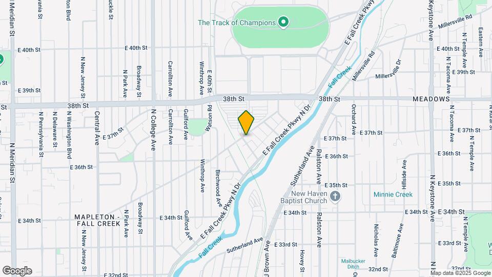 3609 Balsam Ave Map and Location Details