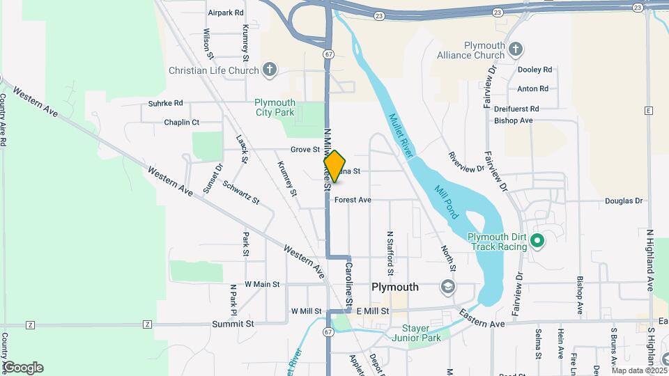 517 N Milwaukee St Map and Location Details