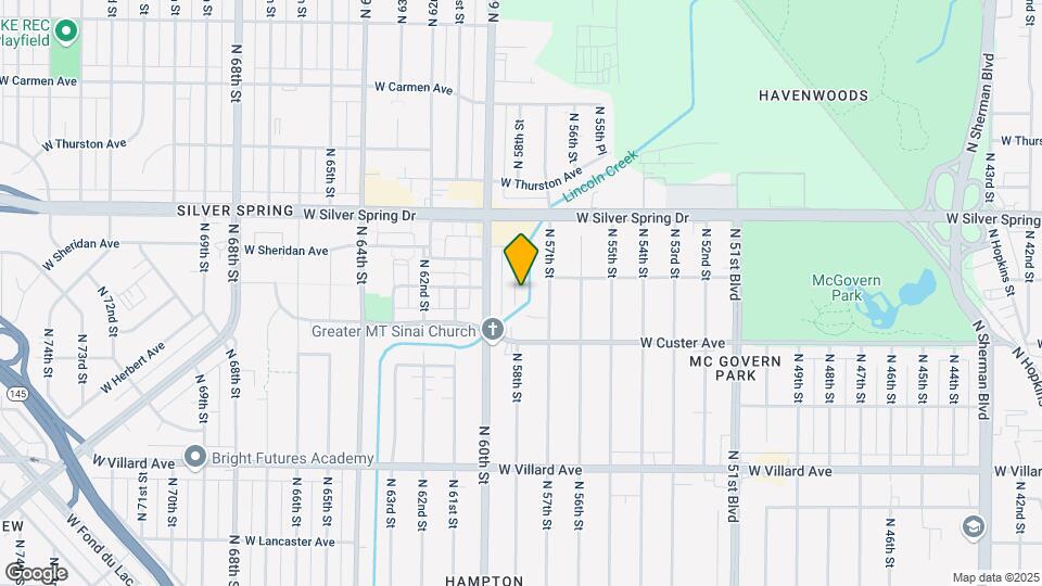 5458-5474 N 58th St Mapa y Detalles de la Ubicación
