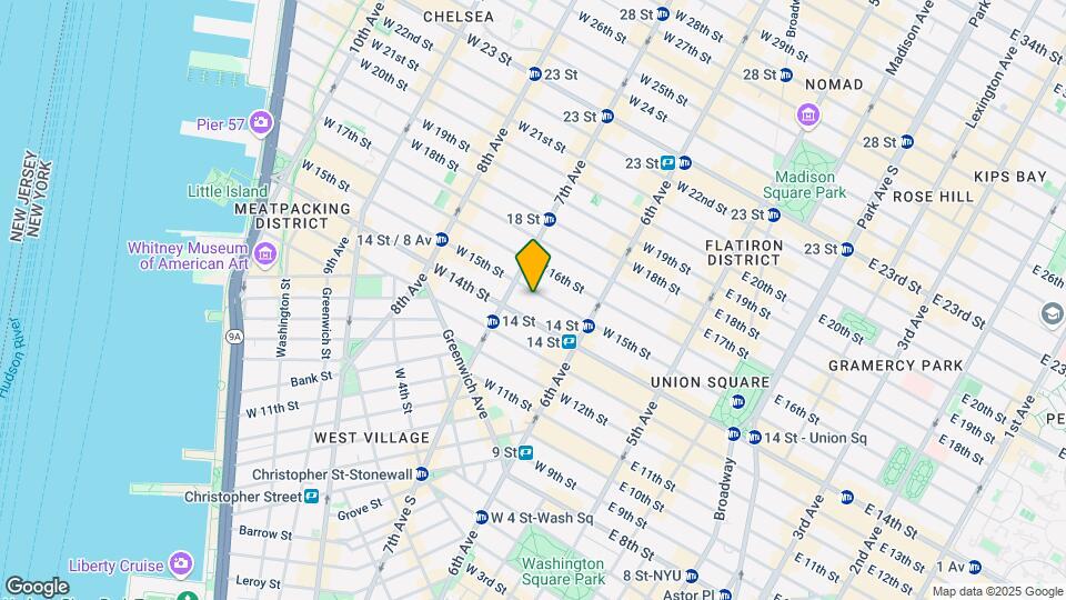 148 W 15th St Map and Location Details