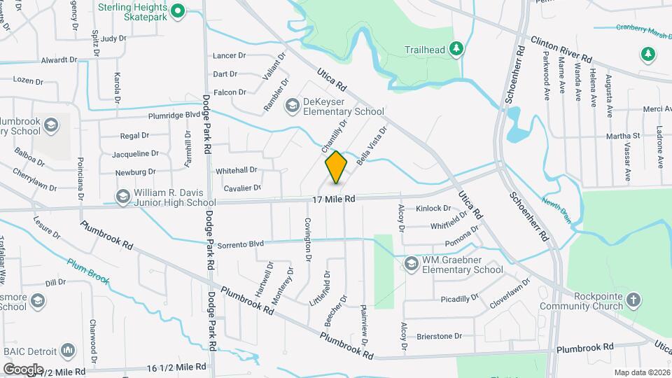 39231 Bella Vista Dr Map and Location Details