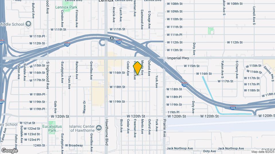 11628 Freeman Ave Mapa y Detalles de la Ubicación