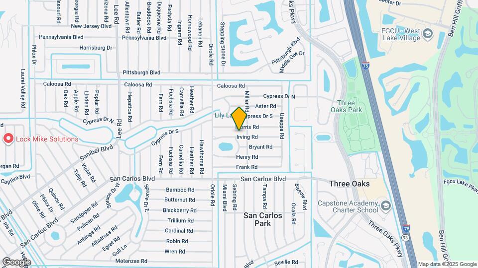 9053 Irving Rd Map and Location Details