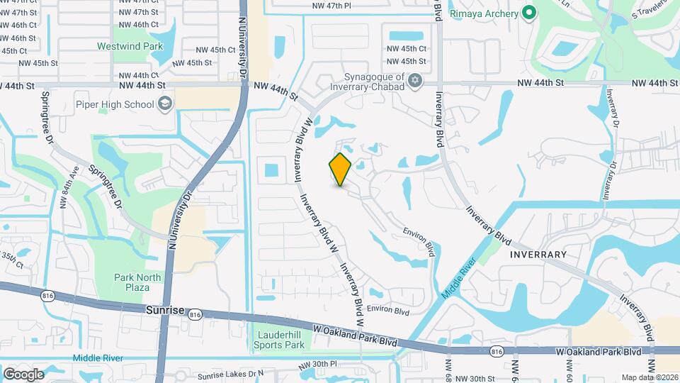 3841 Environ Blvd, Unit 231 Map and Location Details