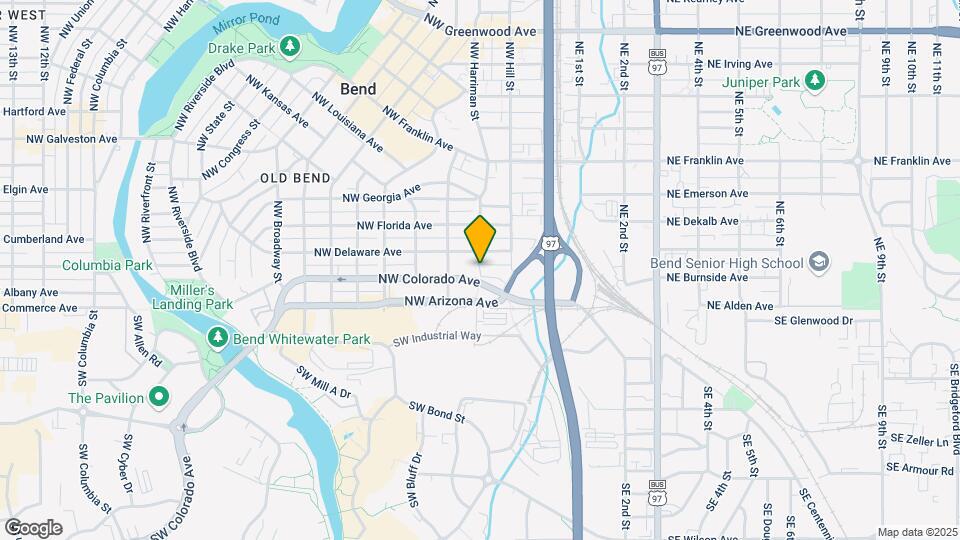 199 NW Harriman St Map and Location Details
