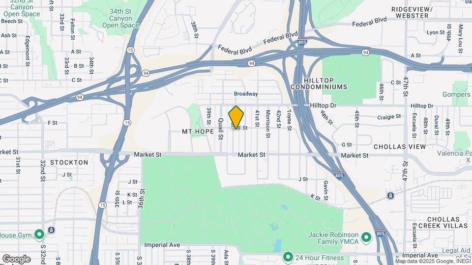 731 40th St Map and Location Details