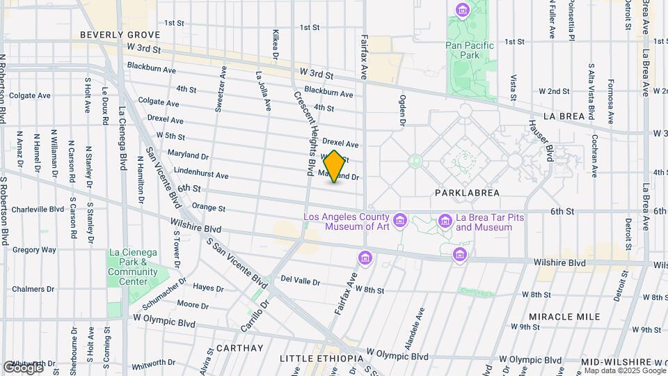 6201 Lindenhurst Ave Mapa y Detalles de la Ubicación