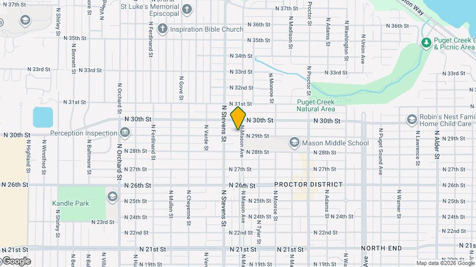 2902 N Mason Ave Map and Location Details