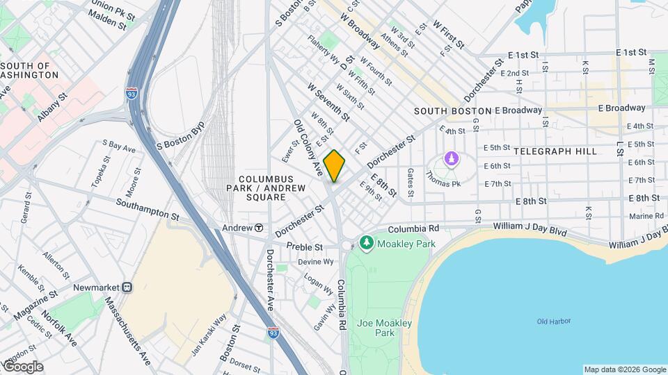 240 Old Colony Ave, Unit 812 Map and Location Details