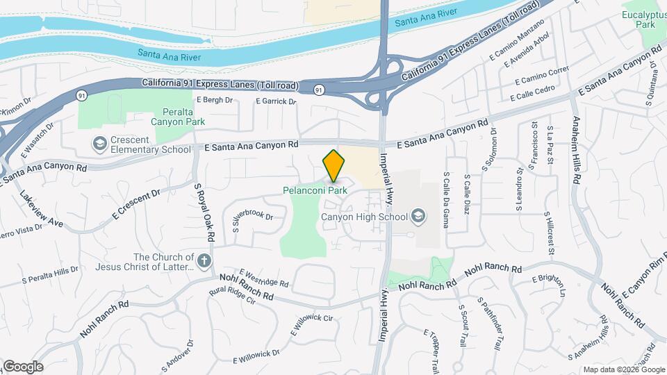 5598 E Vista Del Rio Mapa y Detalles de la Ubicación