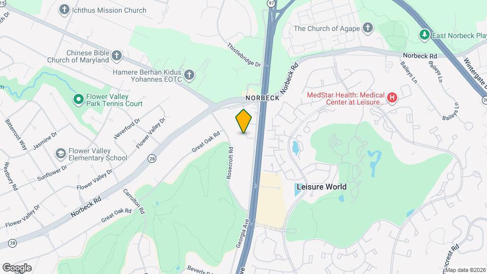 15322 Manor Village Ln Map and Location Details