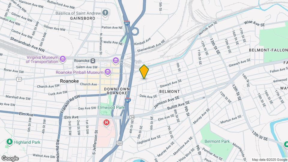 422 Tazewell Ave SE Map and Location Details