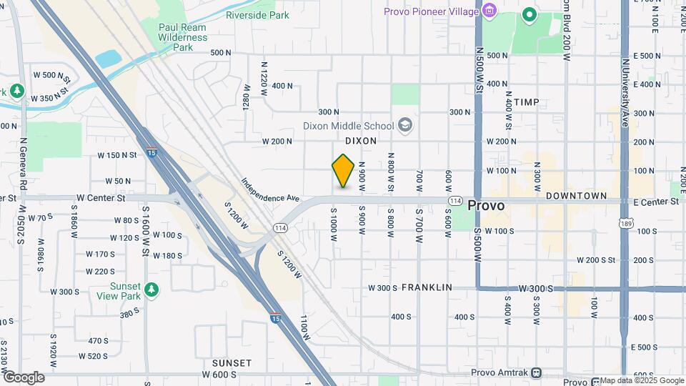 972 W Center St Map and Location Details