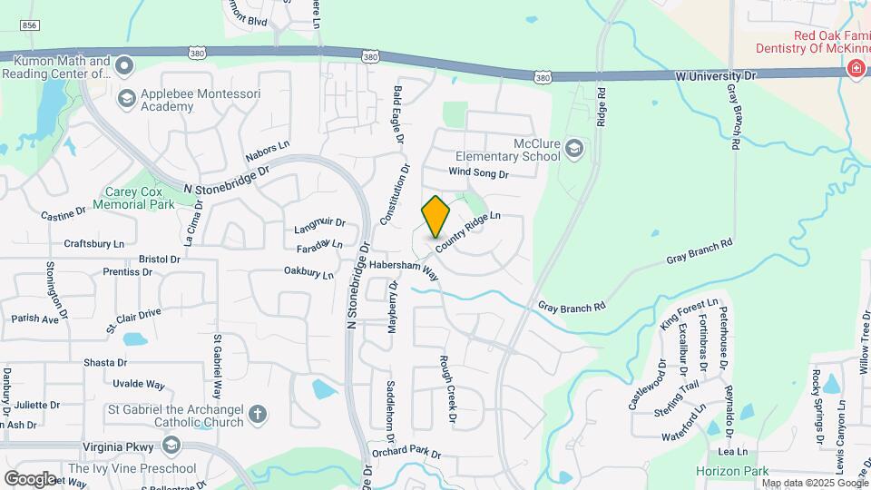 900 Hidden Springs Ct Map and Location Details