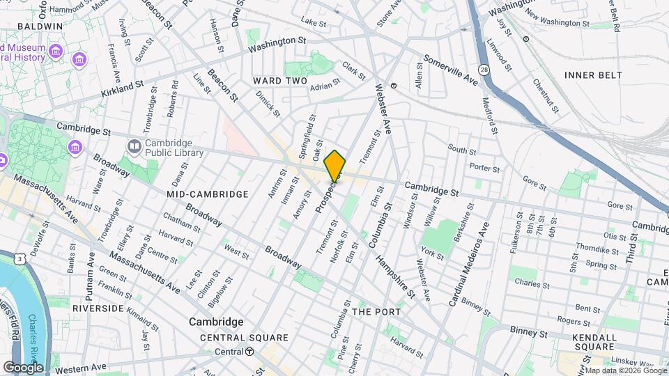 306 Prospect St Map and Location Details