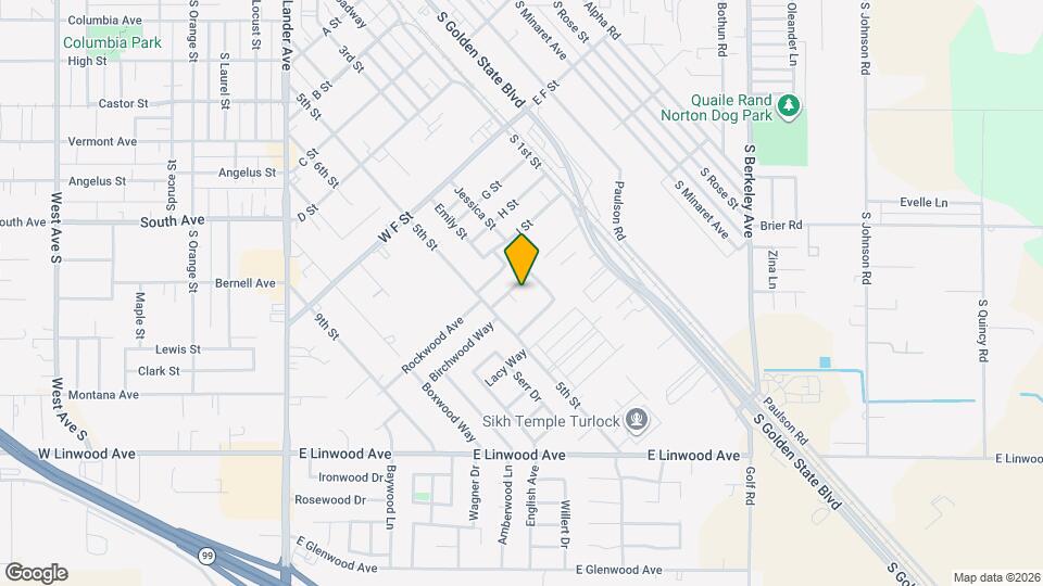 1074 Plumwood Ct Map and Location Details