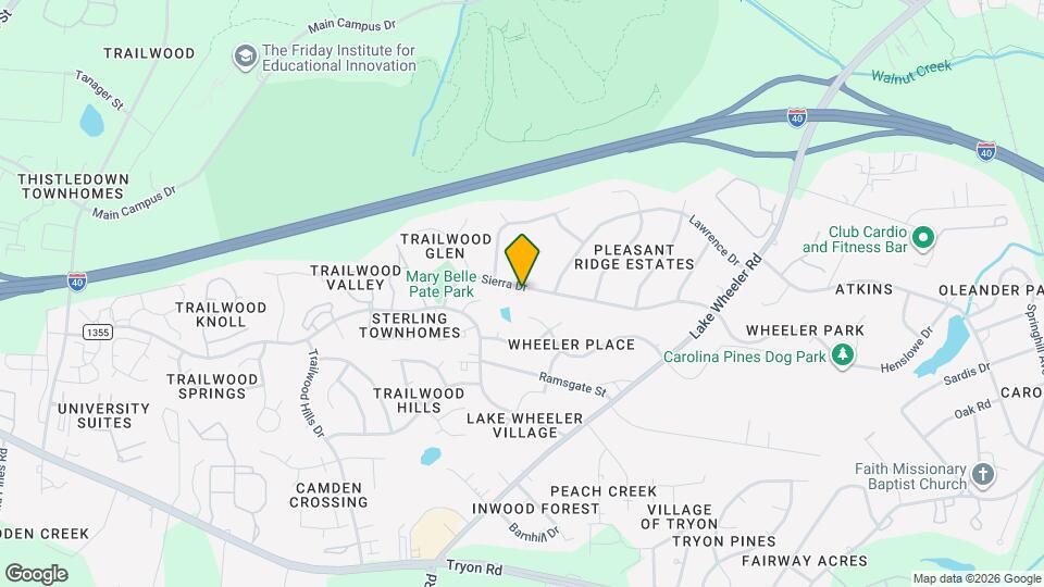 2417 Sierra Dr Map and Location Details