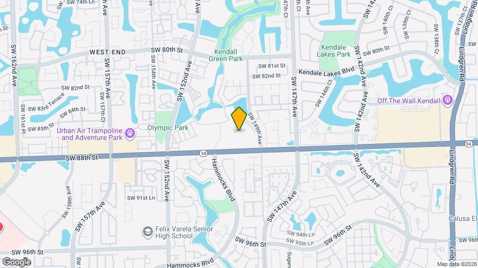 8620 SW 149th Ave Map and Location Details