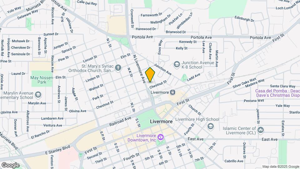 328 N Livermore Ave Map and Location Details