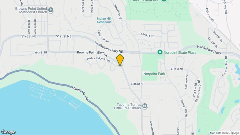 3926 Browns Point Blvd Map and Location Details